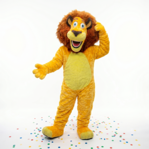 Friendly Lion Character