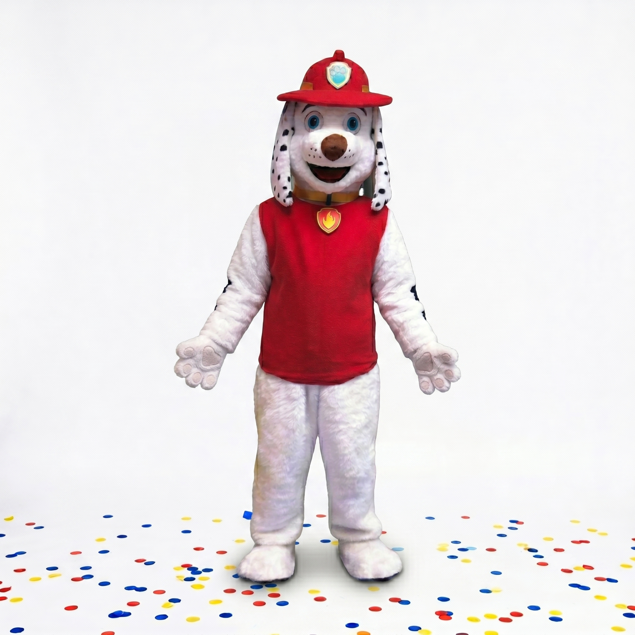 Red Firefighter Puppy Character - Image 2