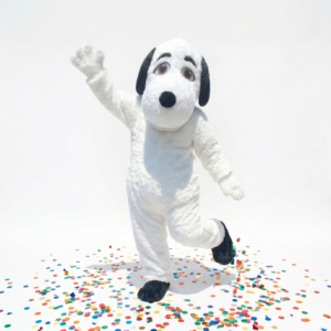 White Puppy Friend