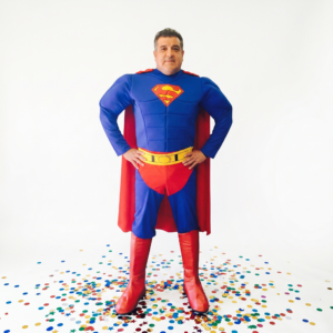 Flying Hero Man
