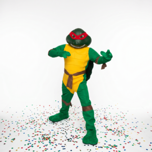 Orange Mask Ninja Turtle Character